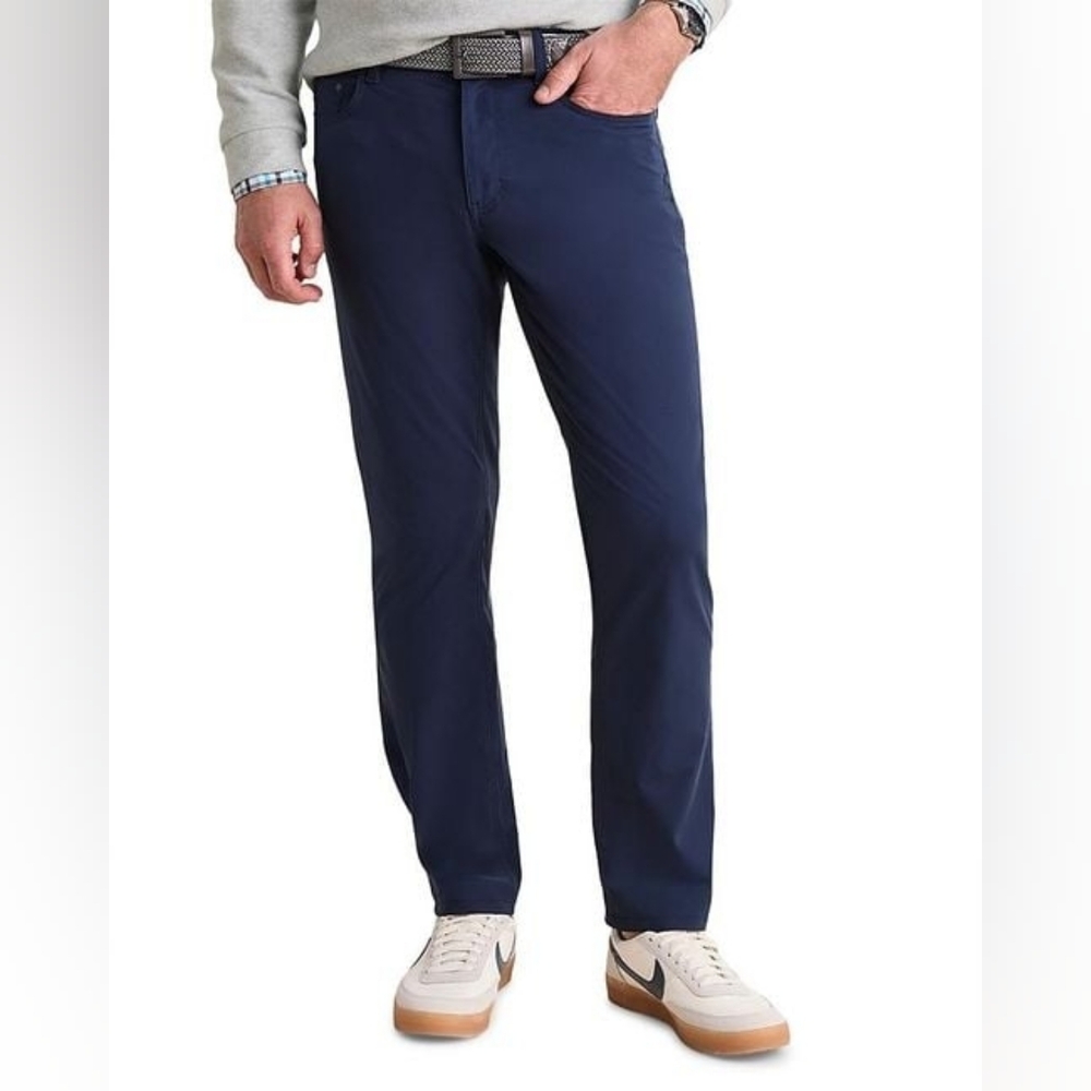 Vineyard Vines OTG On-The-Go 5-Pocket Performance Pants 30x30 Navy EUC